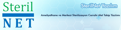 Sterilizasyon Takip ve Dökümantasyon Sistemi 